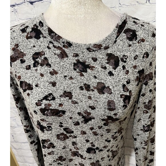 NIC+ZOE Women's You've Been Spotted Top Soft Rayon Blend Long Sleeve Size Small - Picture 2 of 6